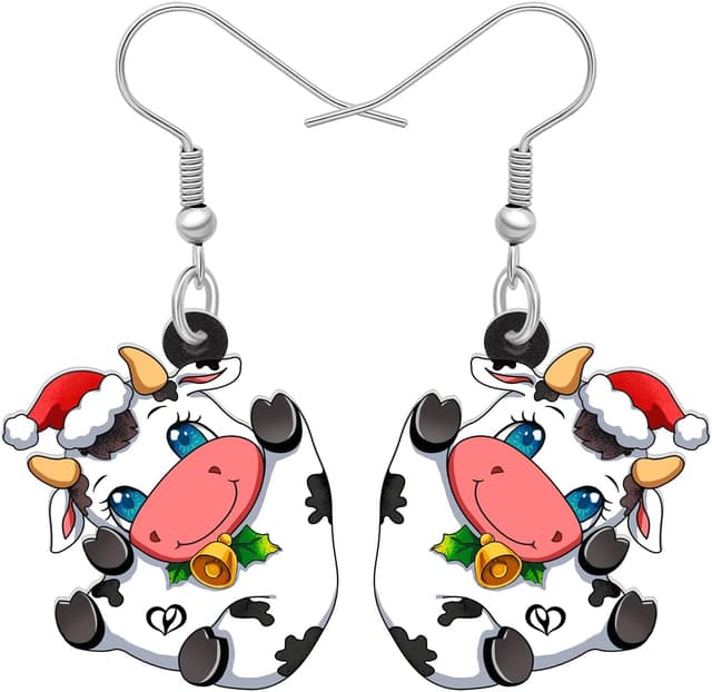 Thumbnail 6 de LONYOO pendientes vaca acrílico 31x26 mm