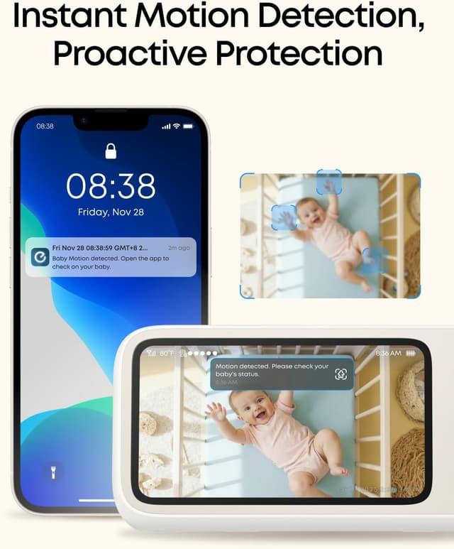 Thumbnail 4 de eufy Baby Monitor C10 2K camera with 12 h battery