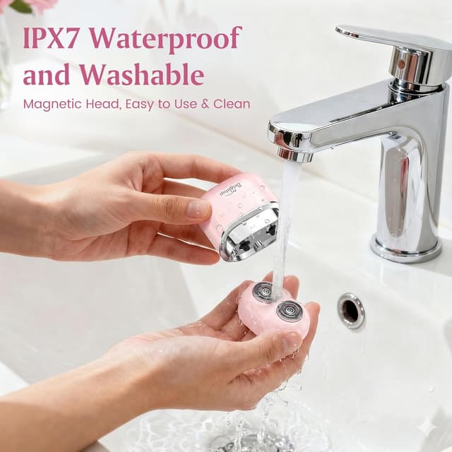 Thumbnail 5 de Brightup Mini Facial Hair Remover for Women Pink