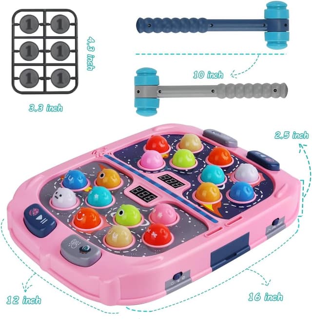 Thumbnail 4 de Whack Game Mole for Kids 2-player Whack-A-Mole