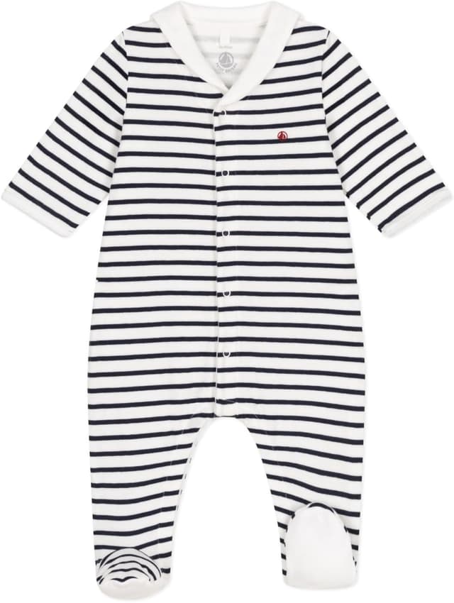 Detalle de Petit Bateau Baby-Pyjama Schlaf gut (unisex)