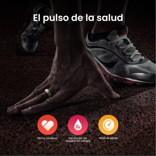 Thumbnail 2 de Amazfit Helio Ring Anillo Inteligente Titanio Talla 10 💍