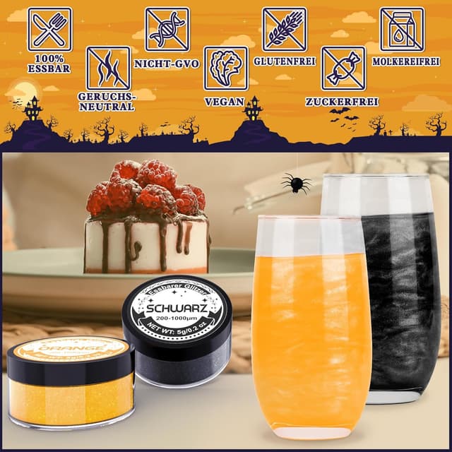 Thumbnail 5 de Essbarer Glitzer für Getränke 5g 🍸