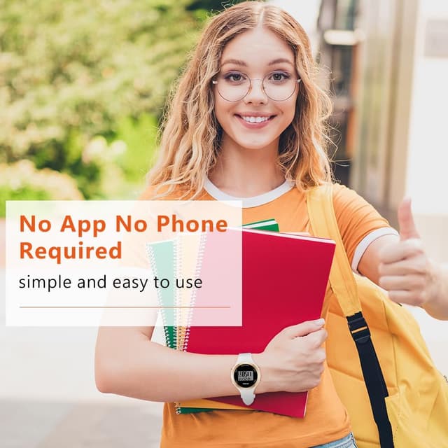 Thumbnail 5 de AOOSU Orologio Digitale da Donna con Cinturino in Silicone