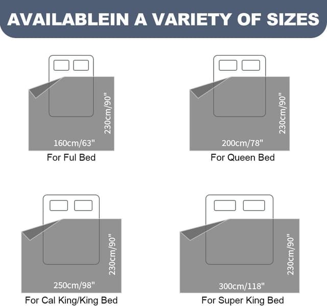 Thumbnail 5 de DUJUIKE Copriletto impermeabile in velluto 160x230