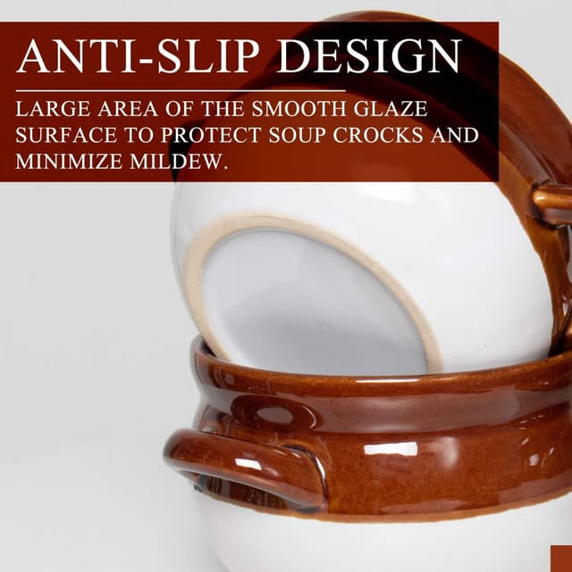 Thumbnail 3 de Vumdua French Onion Soup Bowls 16 oz 🍲