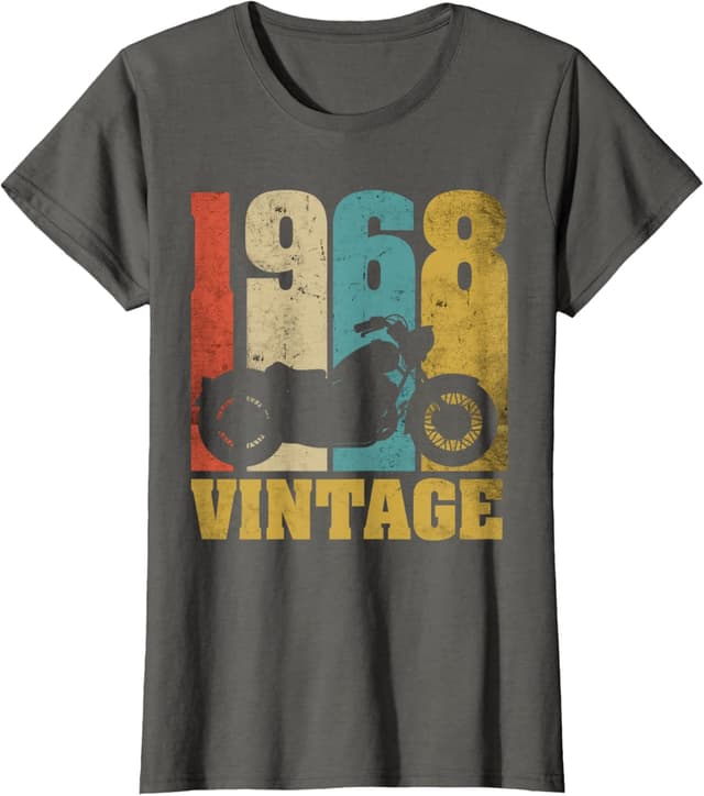 Thumbnail 4 de 57 Compleanno Motociclette T-Shirt Vintage 1968