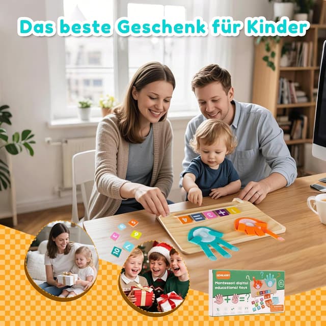 Thumbnail 6 de Montessori Lernspielzeug aus Holz ab 3 Jahren