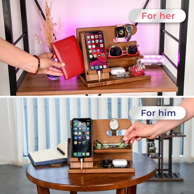 Detalle de TESLYAR phone docking station 25 cm