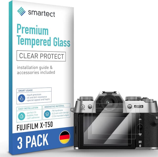 Imagen de smartect Verre trempé Fujifilm X-T50 3 pcs en OfertitasTOP