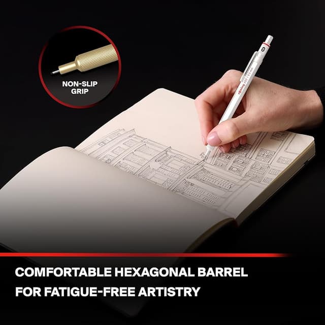 Thumbnail 2 de rOtring 600 Portaminas 0,5 mm Oro Rosa ✏