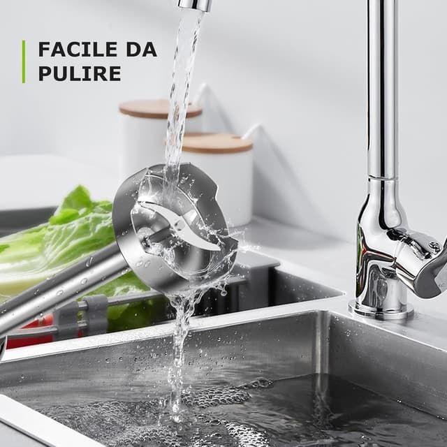 Detalle de Bonsenkitchen frullatore a immersione 1000 W