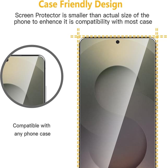 Thumbnail 5 de WFTE Galaxy S25 Ultra Screen Protection