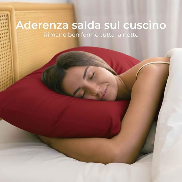 Detalle 2 de Federe cotone rinforzato 60x60, set da 2