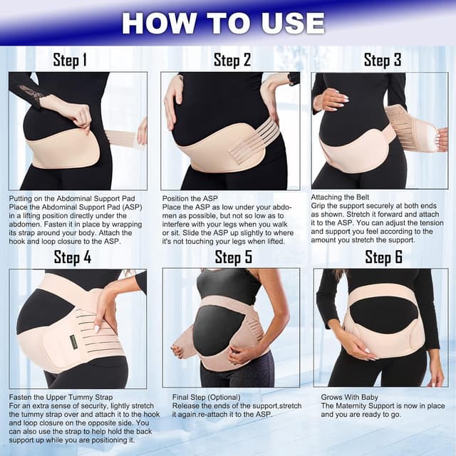 Thumbnail 4 de ChongErfei Maternity Belt 3-in-1 Support M