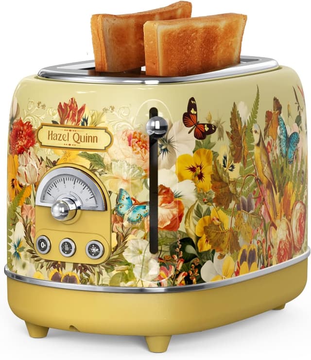 Imagen de Hazel Quinn Collaboration Toaster 1.5 Inch Slots 🍞 en OfertitasTOP