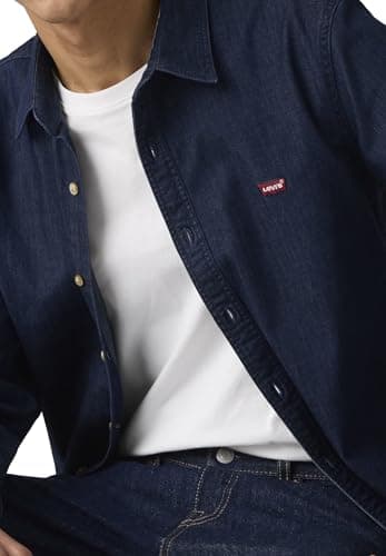 Detalle de Levi's LS Battery Hm Shirt Slim Mookie Dark Wash XL