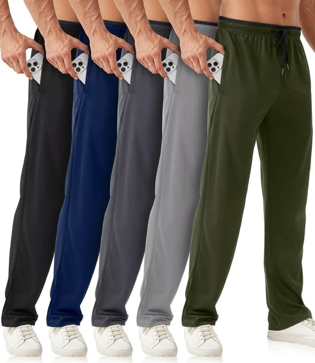 Detalle de OZYJD Mens Joggers 5 Pack