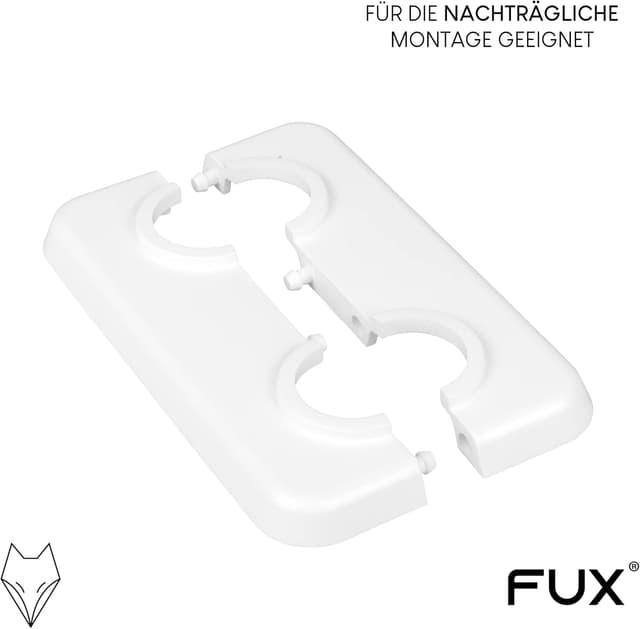 Thumbnail 4 de Heizungsrohr Rosette 14 mm Doppel, 2-teilig