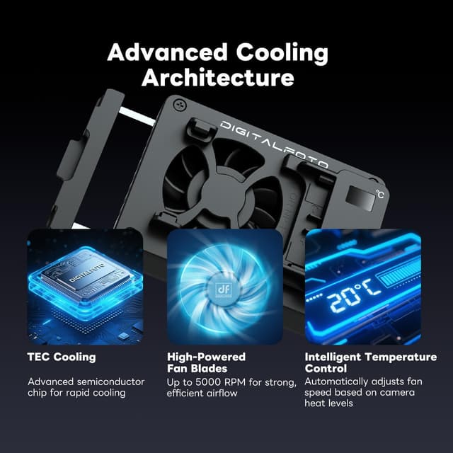 Detalle de DFCINE iCEMAN-FZ100 raffreddamento camera 116,7 g