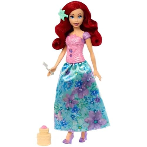 Detalle 2 de Mattel Disney Princess Spin & Reveal Ariel — muñeca 11 sorpresas