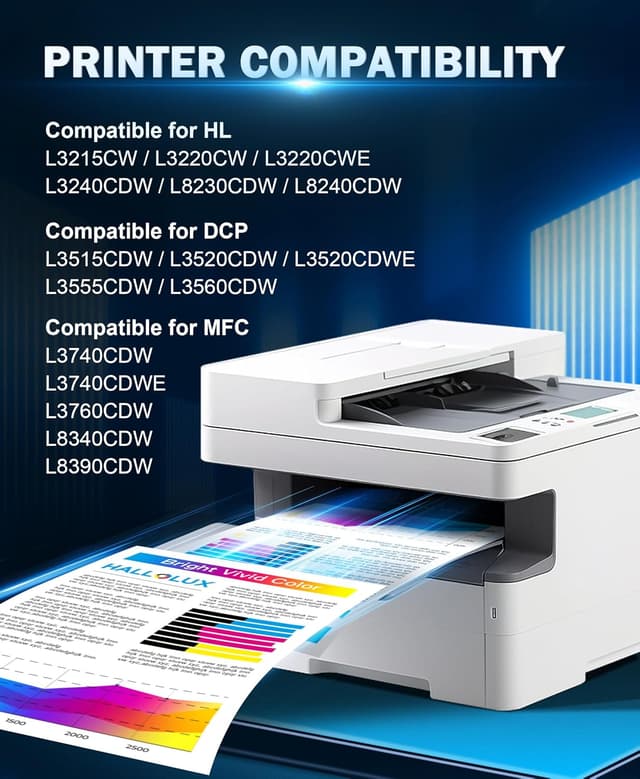 Detalle 2 de TN248XL kompatibler Brother Toner 5er-Pack