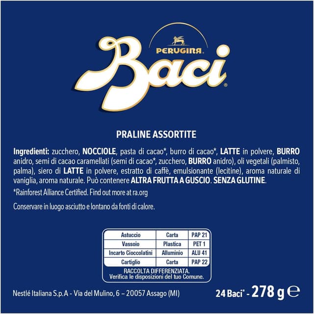 Detalle 1 de BACI Calendario Avvento 2025 278 g