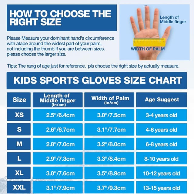 Thumbnail 5 de SIMARI Kids Winter Gloves ages 3-15