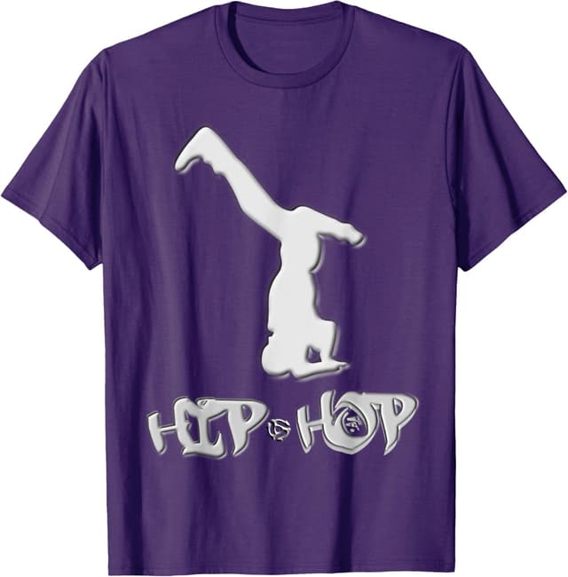 Detalle 2 de Maglietta hip-hop da ballo Breakdance con grafica Breaker Headspin