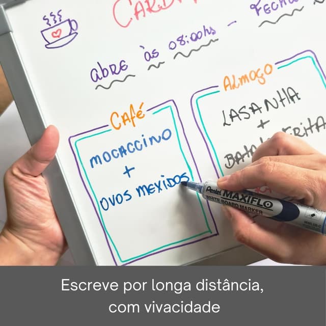 Detalle 2 de Pentel Whiteboard Marker Maxiflo MWL5M-CO, 2,5 mm