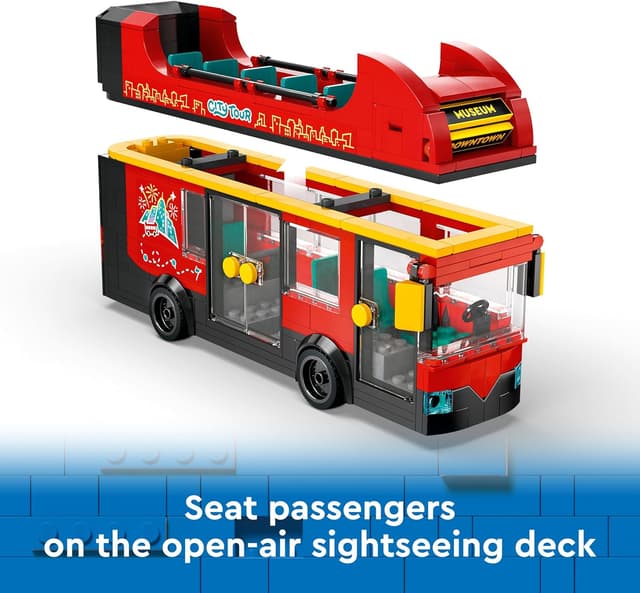 Thumbnail 3 de LEGO City 60407 Red Double-Decker Bus