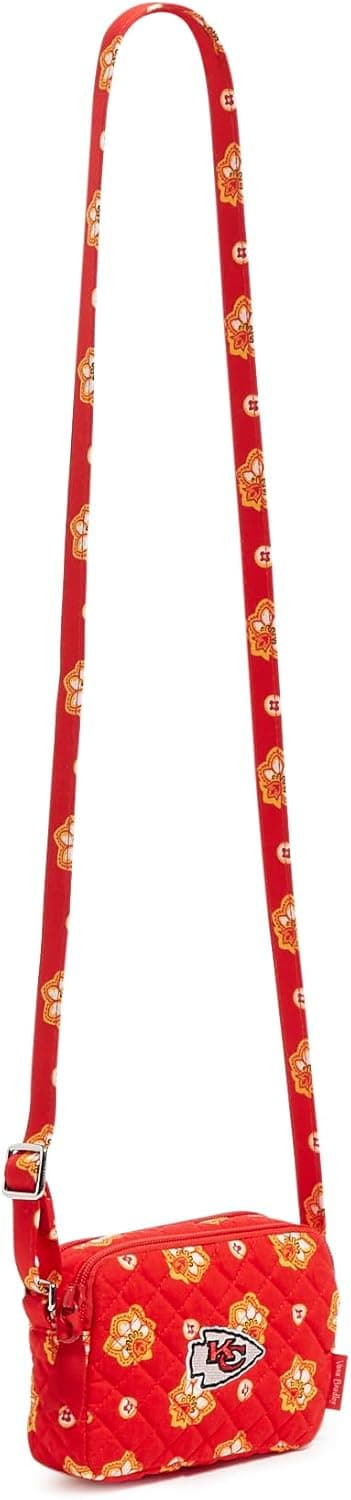 Detalle de Vera Bradley Women’s Cotton Small Stadium Crossbody Bag