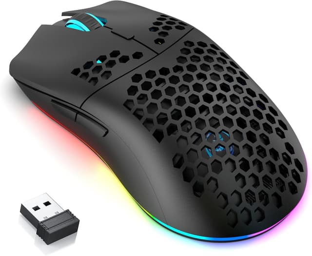 Detalle de CROSS Zebra T66 gaming mouse 3600 DPI
