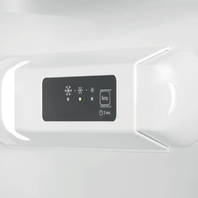 Detalle de Indesit INBUF031: frigorífico bajo encimera integrable con congelador