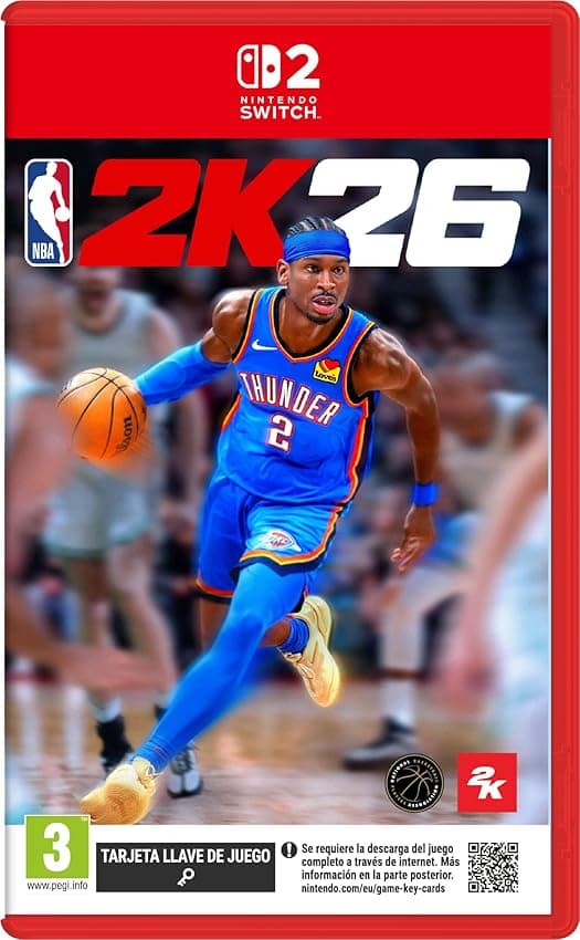 Detalle de NBA 2K26 NS2 juego de baloncesto