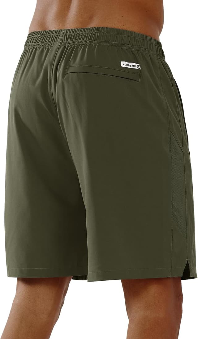 Detalle 2 de NORTHYARD Men’s Running Athletic Shorts (5”, 7”, or 9”) — Quick-Dry, Linerless Workout & Gym Short
