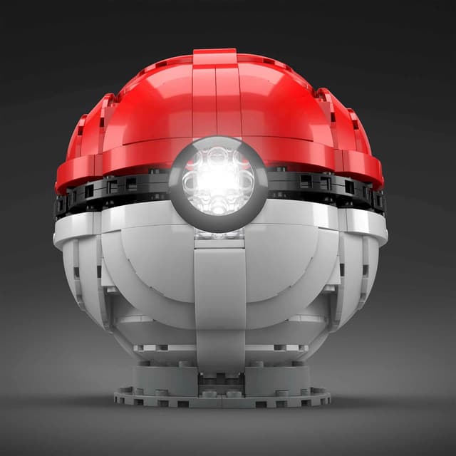 Detalle 1 de MEGA Pokémon Jumbo Poké Ball-Bauset 303 Teile