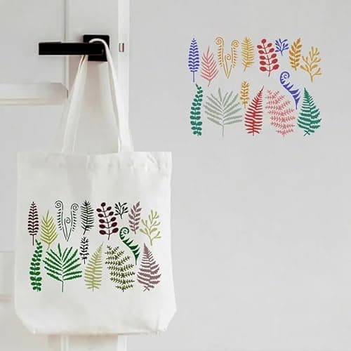 Thumbnail 4 de Fern Leaf Wall Stencils Template for Craft Painting 🖼
