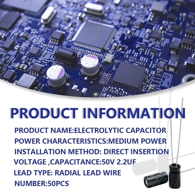 Detalle 2 de Innfeeltech Elektrolytkondensator 2,2”F đ