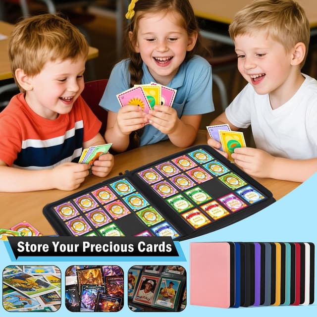 Thumbnail 6 de WITHYU 16 Taschen Sammelalbum für Karten