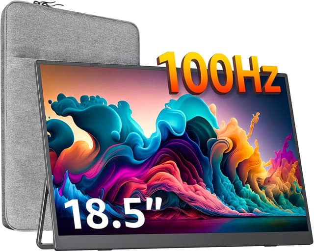 Detalle de cocopar 18.5-inch Portable Monitor 1080p IPS 100Hz
