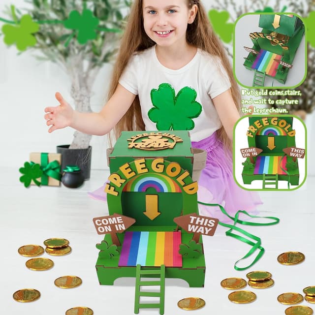 Thumbnail 2 de OFIHIDO Leprechaun Trap Kit 27 Pieces