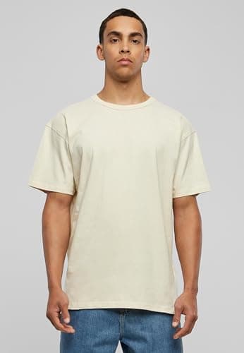 Detalle 2 de Urban Classics Oversized Tee L camiseta sand para hombre