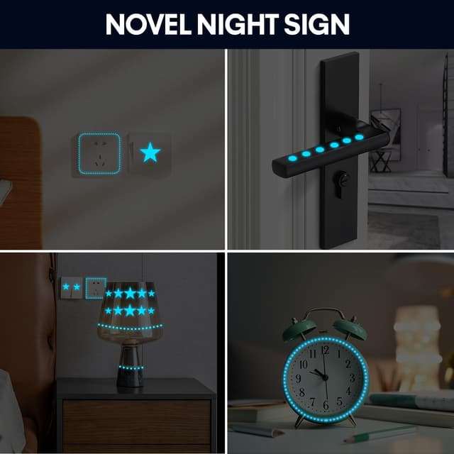 Thumbnail 5 de Luminoso Pegatinas 629 Piezas para Decoración Infantil 🌙⭐