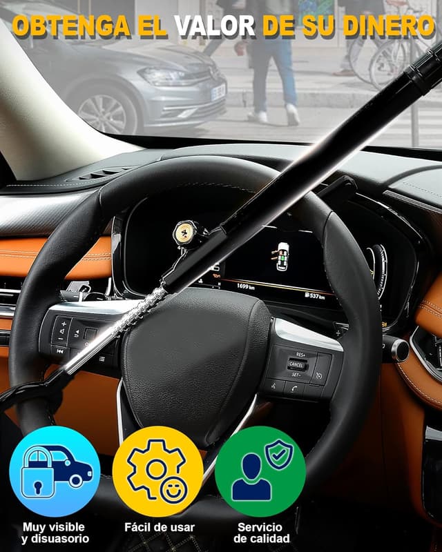 Thumbnail 6 de Tevlaphee Candado para Volante