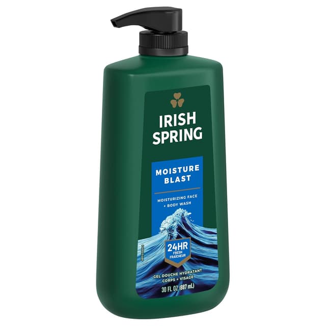 Thumbnail 2 de Irish Spring Moisture Blast 30 oz Body Wash