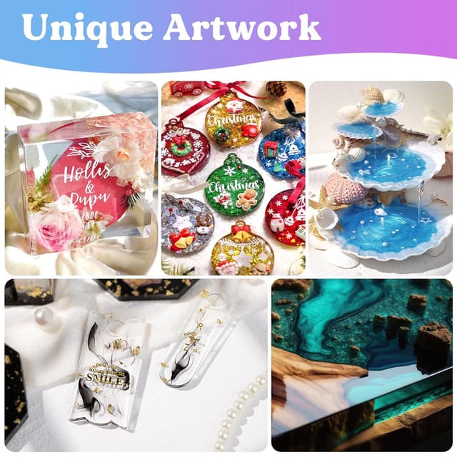 Detalle de LET'S RESIN Casting Epoxy Resin Kit 4L