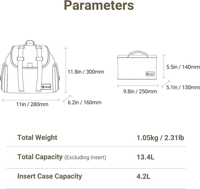 Thumbnail 6 de TARION Michael Mochila para cámara