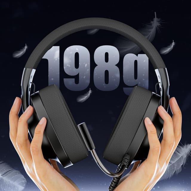 Detalle 2 de WIRWTRU S30 Gaming Headset 198g