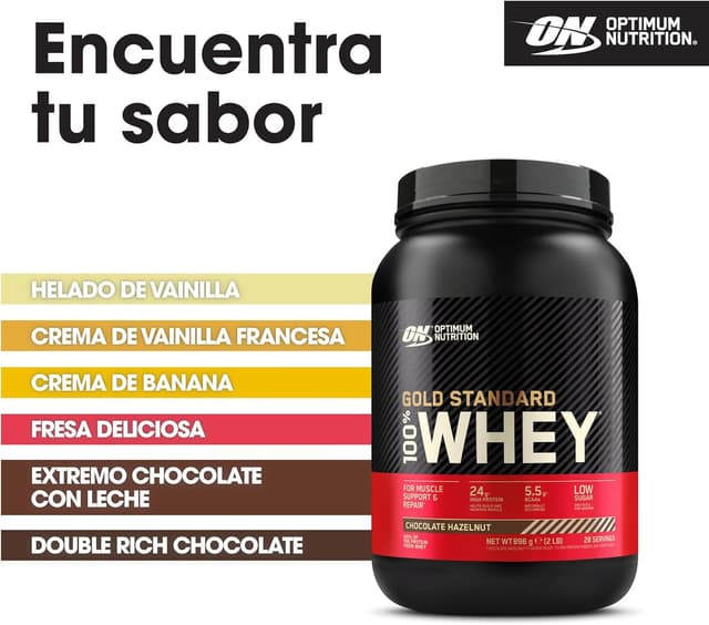 Thumbnail 4 de Optimum Nutrition Gold Standard 100% Whey 896 g